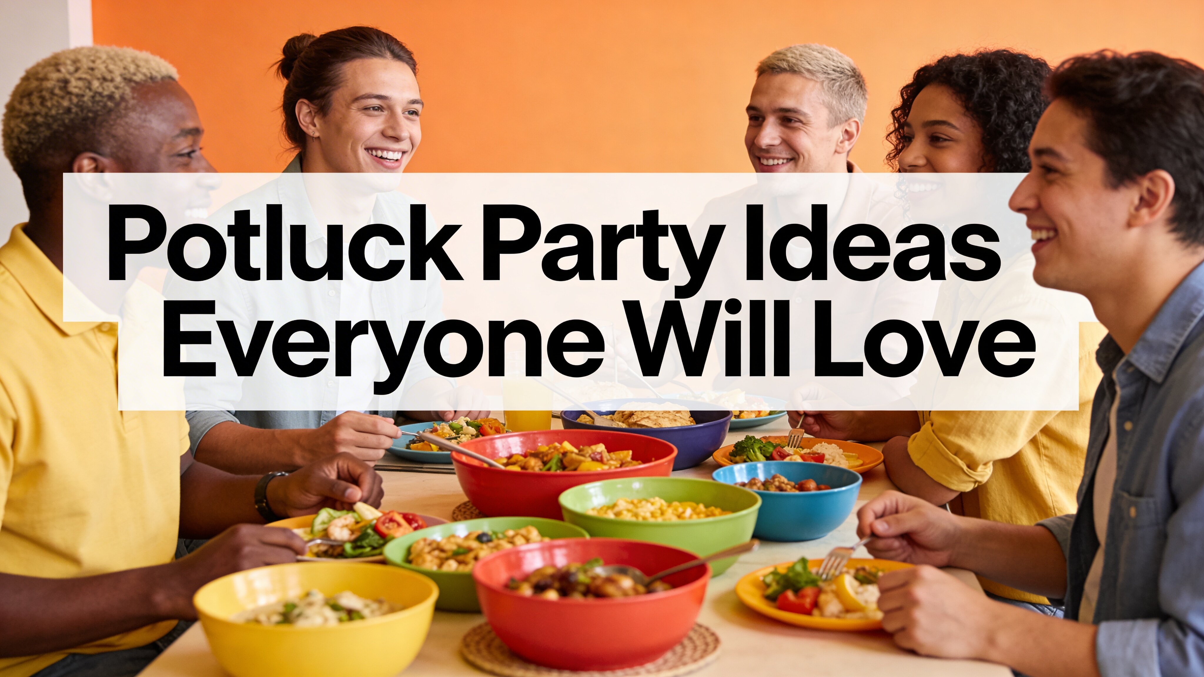25 Potluck Party Ideas Everyone Will Love (Free Planning Template)