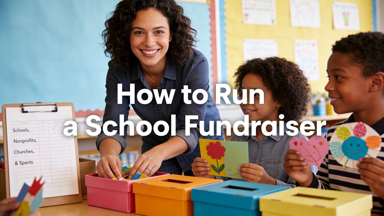 How to Run a School Fundraiser: Volunteers, Rules, and the Money